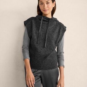 NWT Haven Well Within Organic Cotton Sleeveless Hoodie